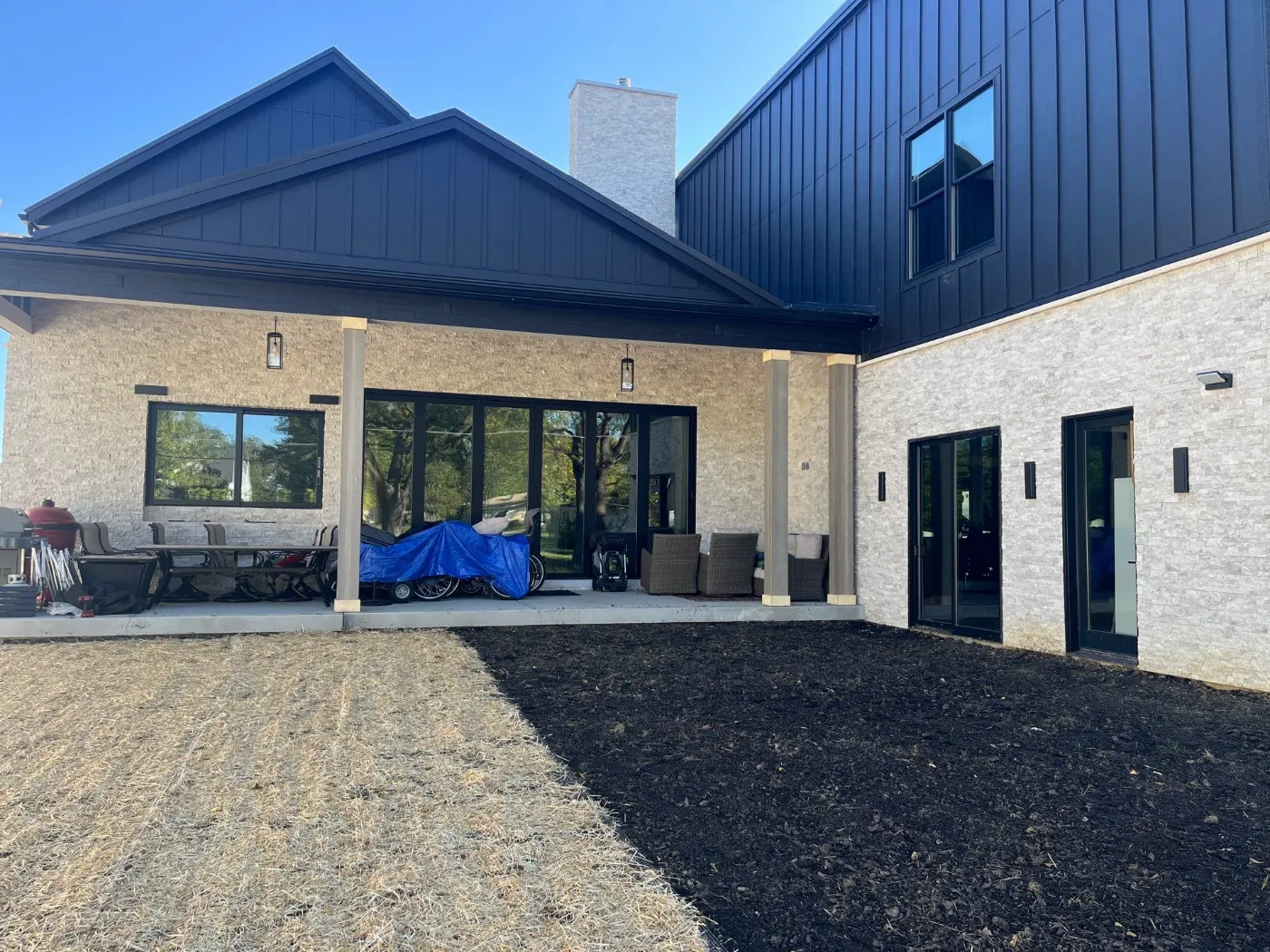 Siding installation documented in Royal Run